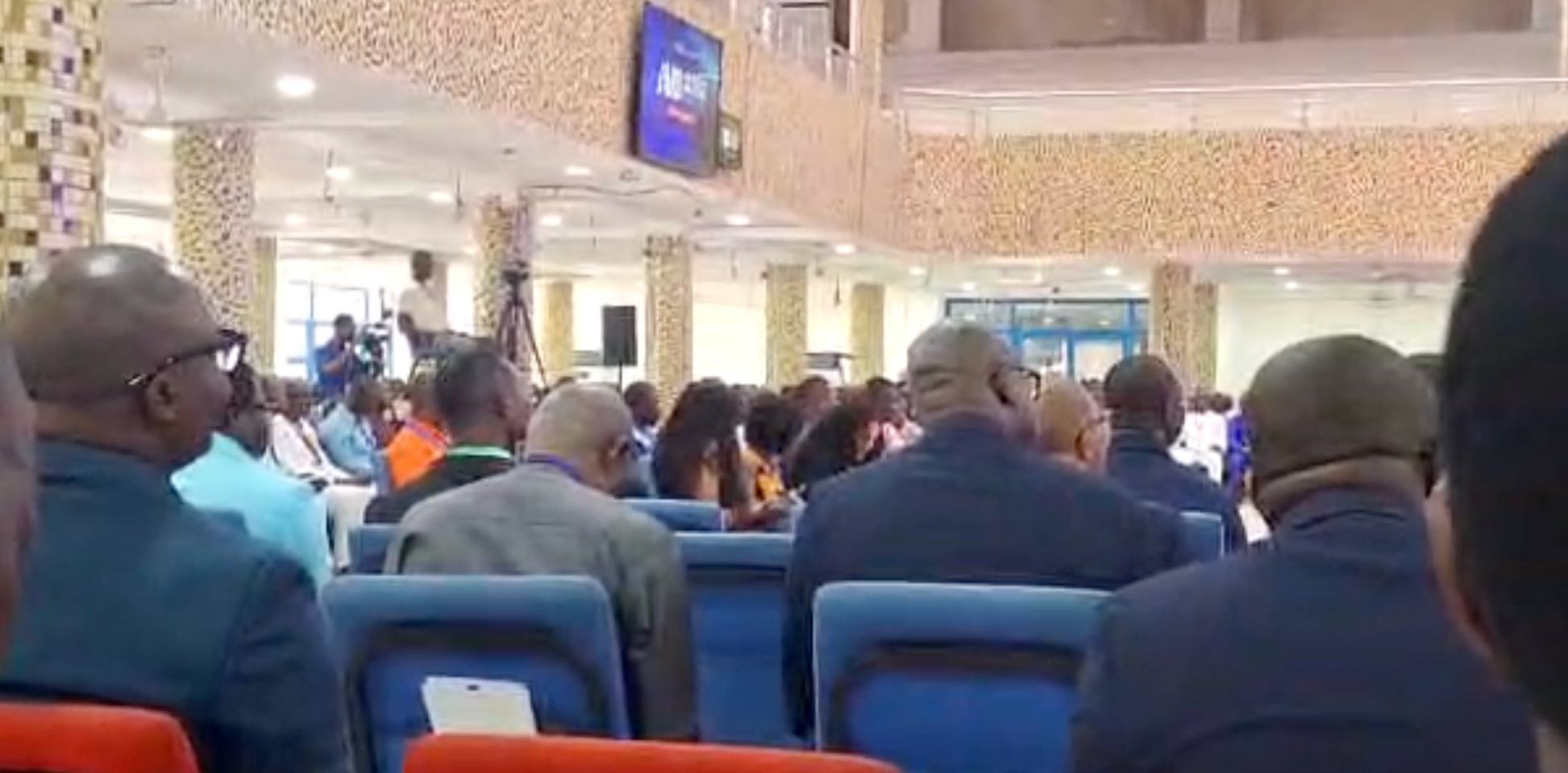 Pastors gathered at the Ghana clergy conference