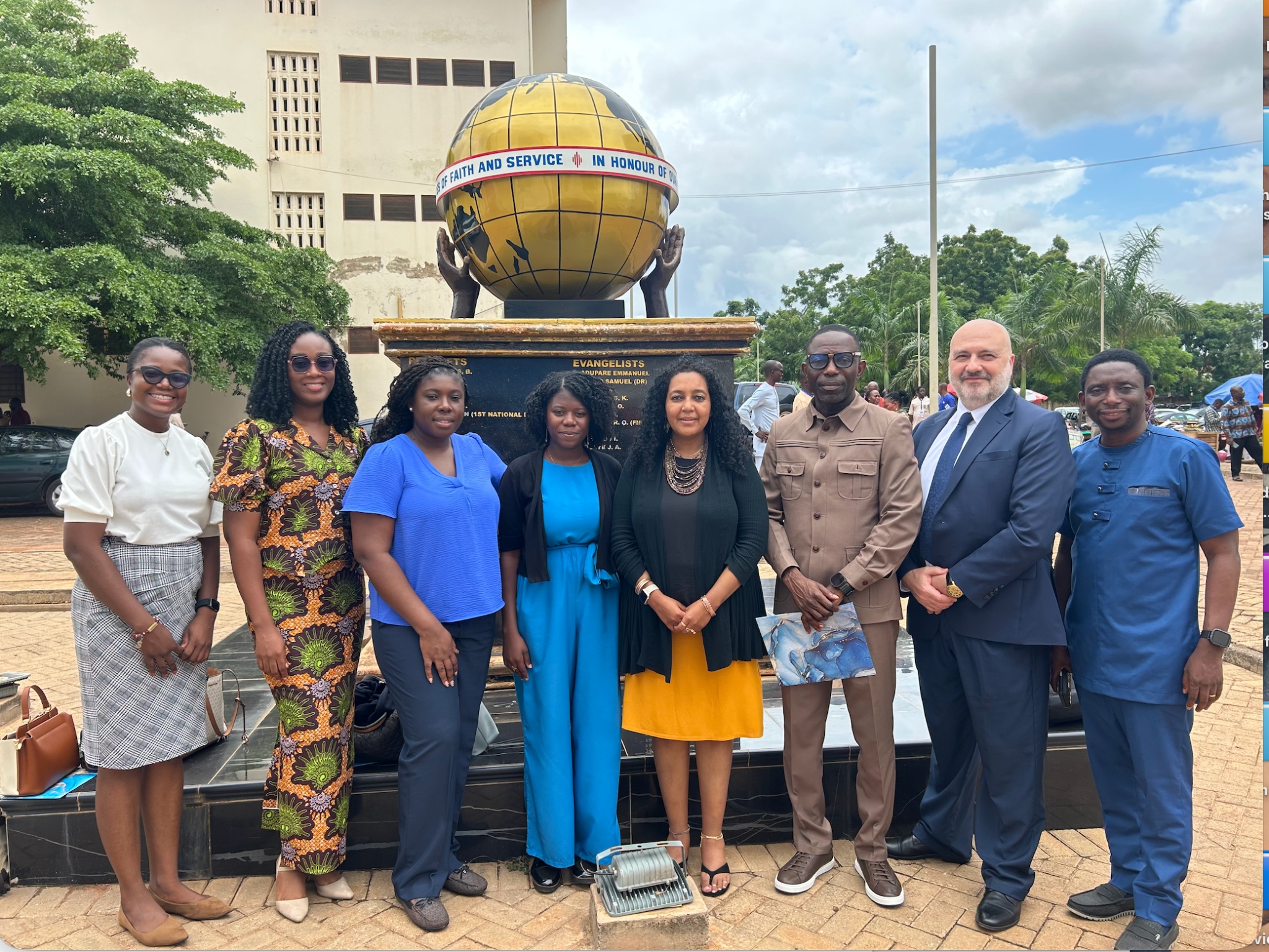 Rapha collaborators in Ghana